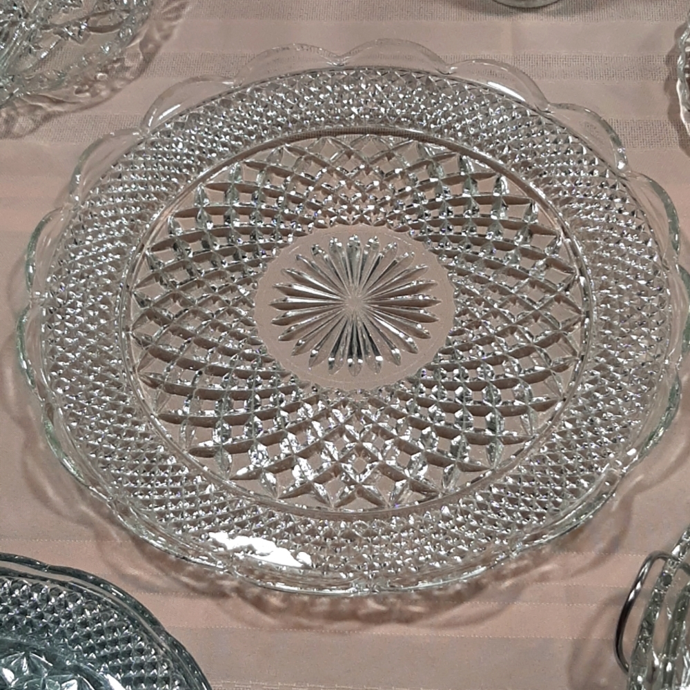 Large vintage serving platter
